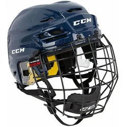 CCM Hokejska čelada Tacks 210 Combo SR Modra M