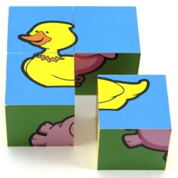 Teddies Moje prve živali, 4 kocke