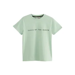 Baker by Ted Baker Majica pastelno zelena/črna