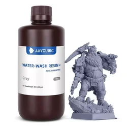 Water Washable Resin+ 1KG - Grey