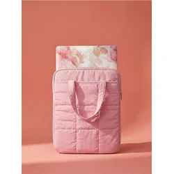 Sinsay - Štepana torba za laptop - pastelno roze