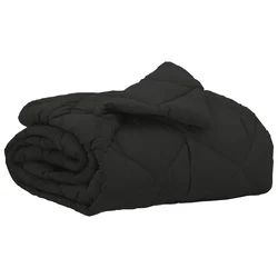 Ljetni pokrivač Crna 200 x 155 cm Mikrovlakna