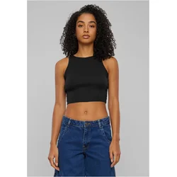 Womens cropped top black