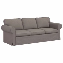 Vidaxl Kavč Taupe 215 x 82 x 80 cm blago