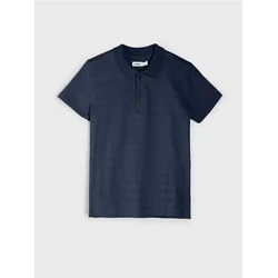 Sinsay - Pamučna polo majica - mornarsko