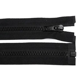 Bone zipper No 5 dolžina 130 cm jakna - črna