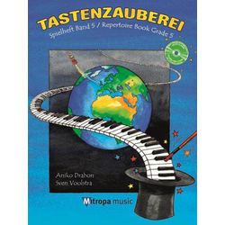 DRABON:TASTENZAUBEREI REPERTOIRE BOOK 5+CD