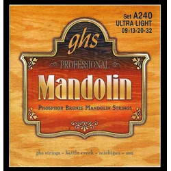 GHS A240 STRUNE ZA MANDOLINO PHOSPHOR BRONZE 9-32