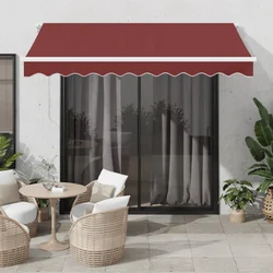 Tenda na ručno uvlačenje s LED bordo 300 x 250 cm