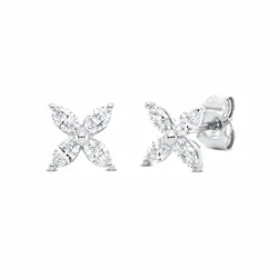 Looi & Co Earrings White Gold (18k) 2S828W8-1