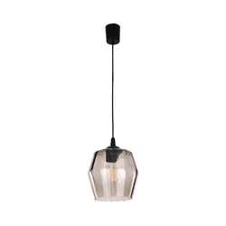 Luster na sajli SMOKE 1xE27/15W/230V