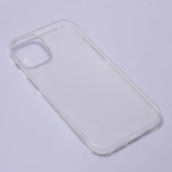 Torbica silikonska Ultra Thin with pluggy za iPhone 14 Plus 6.7 transparent