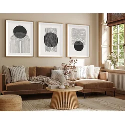 Wallity Uramljena slika Huhu213, 20x30 cm , 3 dela