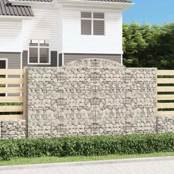 Lučne gabionske košare 6 kom 300x50x180/200cm pocinčano željezo