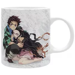 Šolja AbyStyle - Demon Slayer - 320ml - Tanjiro & Nezuko