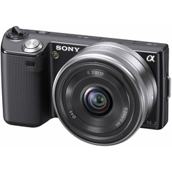 SONY digitalni fotoaparat NEX-5AB 16 mm, črn