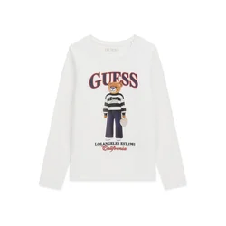 Guess Bluza J6BI12 K5793 Bela Regular Fit