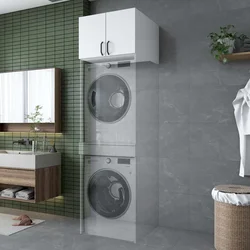 Hanah Home ormarić za kupatilo KD115, 66,6 cm, beli