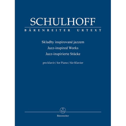 SCHULHOFF:JAZZ INSPIRED WORKS
