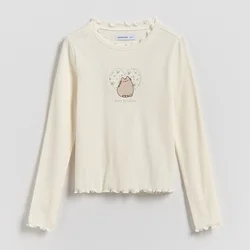Reserved - Pamučna majica dugih rukava Pusheen