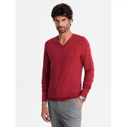 Ombre Clothing Pulover Rdeča