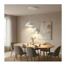 Brilagi - Luster na sajli WABI SABI 2xE27/40W/230V prečnik 45 cm bela