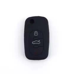 888 CAR ACCESSORIES Silikonska navlaka za ključeve crna Audi