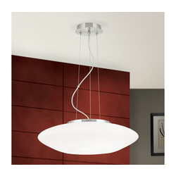 Orion HL 6-1559/2 - Luster na sajli BLANC 2xE27/60W/230V prečnik 49 cm mat hrom
