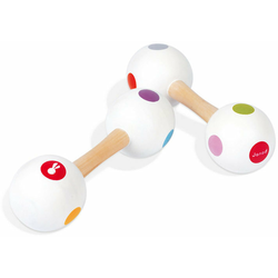 Janod Confetti Maracas Barbell