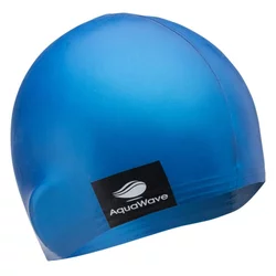 AquaWave Silikonska plavalna kapa AquaWave FLEXICAP - modra