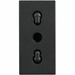 CLASSIA EURO UTIČNICA 2P+E/16A/250V 1M CRNA