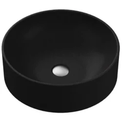Sandonna circle mat crni umivaonik
