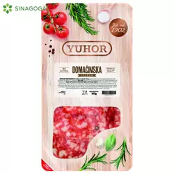 DOMACINSKA SALAMA 100GR SLAJS (15) YUHOR