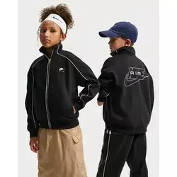 Nike Dečiji gornji deo trenerke Air Fleece II7348, Crni