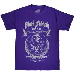 Black Sabbath The End Mushroom Cloud Purple XL Majica