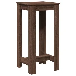 Barski stol smeđa boja hrasta 51x50x103,5 cm konstruirano drvo