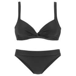 LASCANA Bikini črna