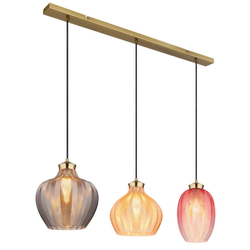 Globo 15898-3H - Luster na sajli JESSICA 3xE27/60W/230V