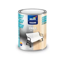 HELIOS TESSAROL Emajl uljani lak za drvo i metal, 0.2l, Crni RAL9005