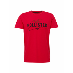 HOLLISTER Majica, rdeča