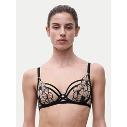 Chantelle Nedrček s kostjo Lush C22OM0 Črna