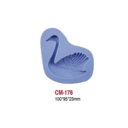 Hani International Kalup, Silikonski,100x95x23mm, Ljubičasta