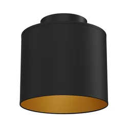 Plafonska lampa ARDEN 1xE27/15W/230V, prečnik 18 cm, crna