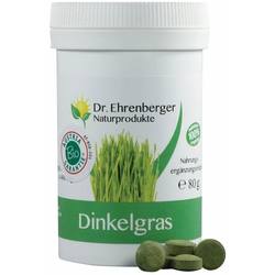 Dr. Ehrenberger prirodni proizvodi Organska trava od pira - 450 tabl.