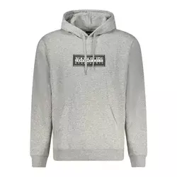 NAPAPIJRI Muški duks NP0A4I19BBOXLOGOH_GR160, Sivi