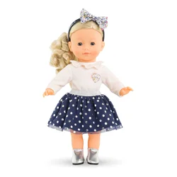 Punčka Cléophée Ma Corolle blond lasje in modre mežikajoče oči 36 cm