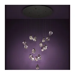 Eglo 390413 - LED prigušiva luster na sajli SINDICAT 17xLED/3W/230V 3000K