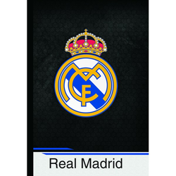 FC Real Madrid bilježnica tvrda A5, 5m karo 80L