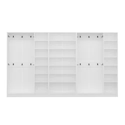 Hanah Home Ormar za hodnik Kale - 8127, 360x210x35 cm, Beli