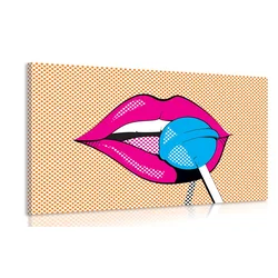 Slika pop art lizika - 120x80